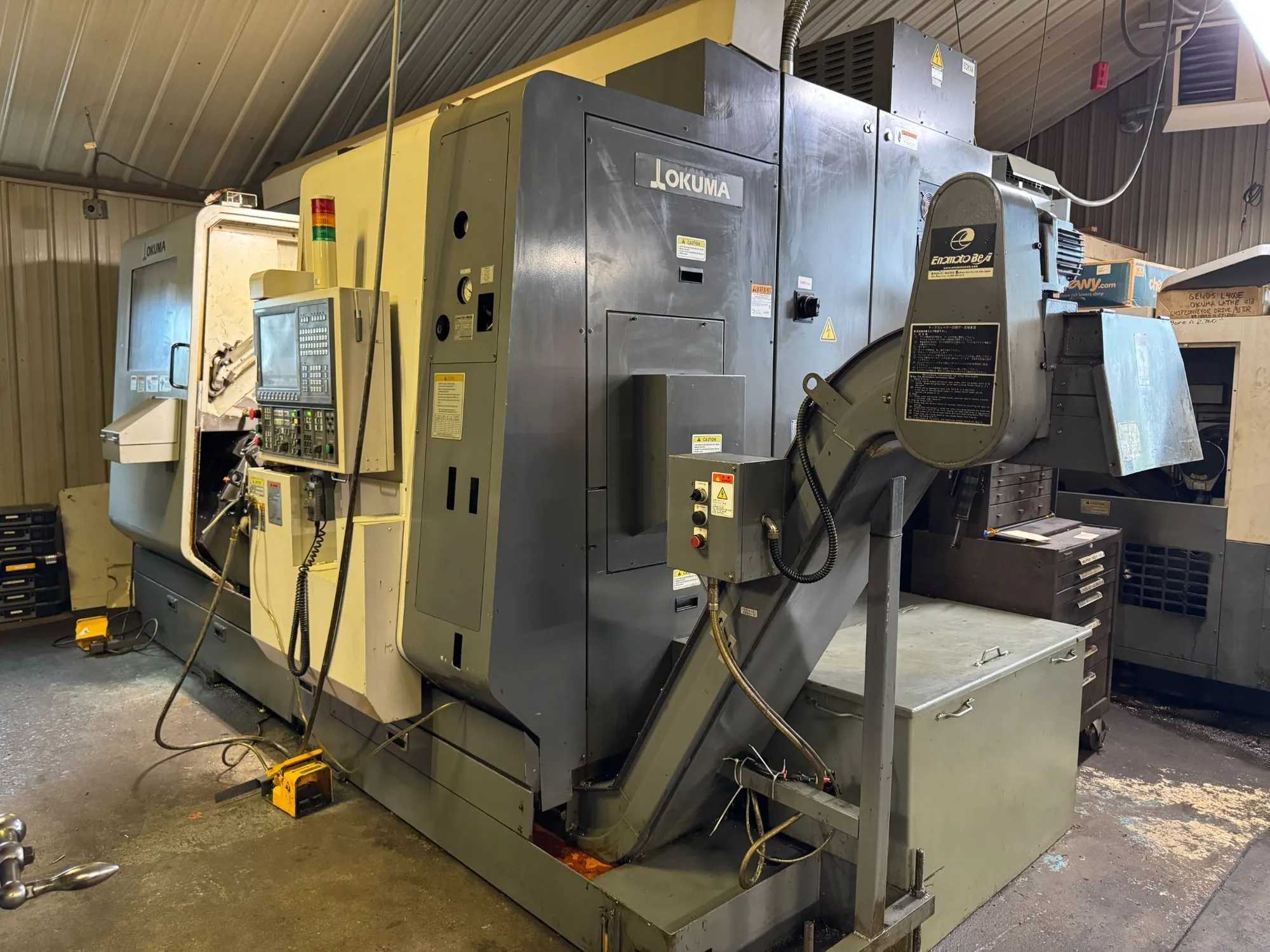 2008 Okuma Macturn 250W 5-Axis CNC Lathe With 30 HP, 5000 RPM, Dual Spindles - CNC LATHES
