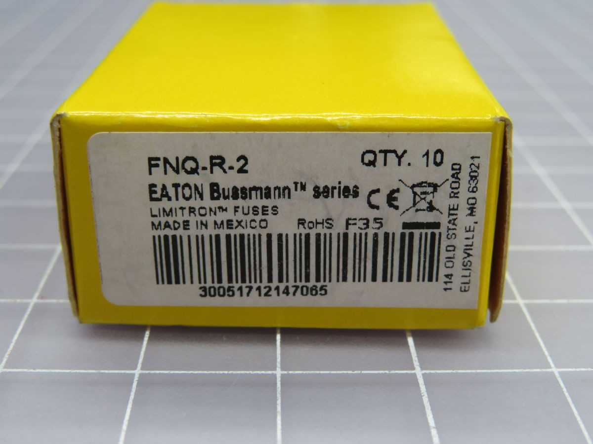 LOT OF 350 EATON FNQ-R-2 FUSE T252223 - FUSES