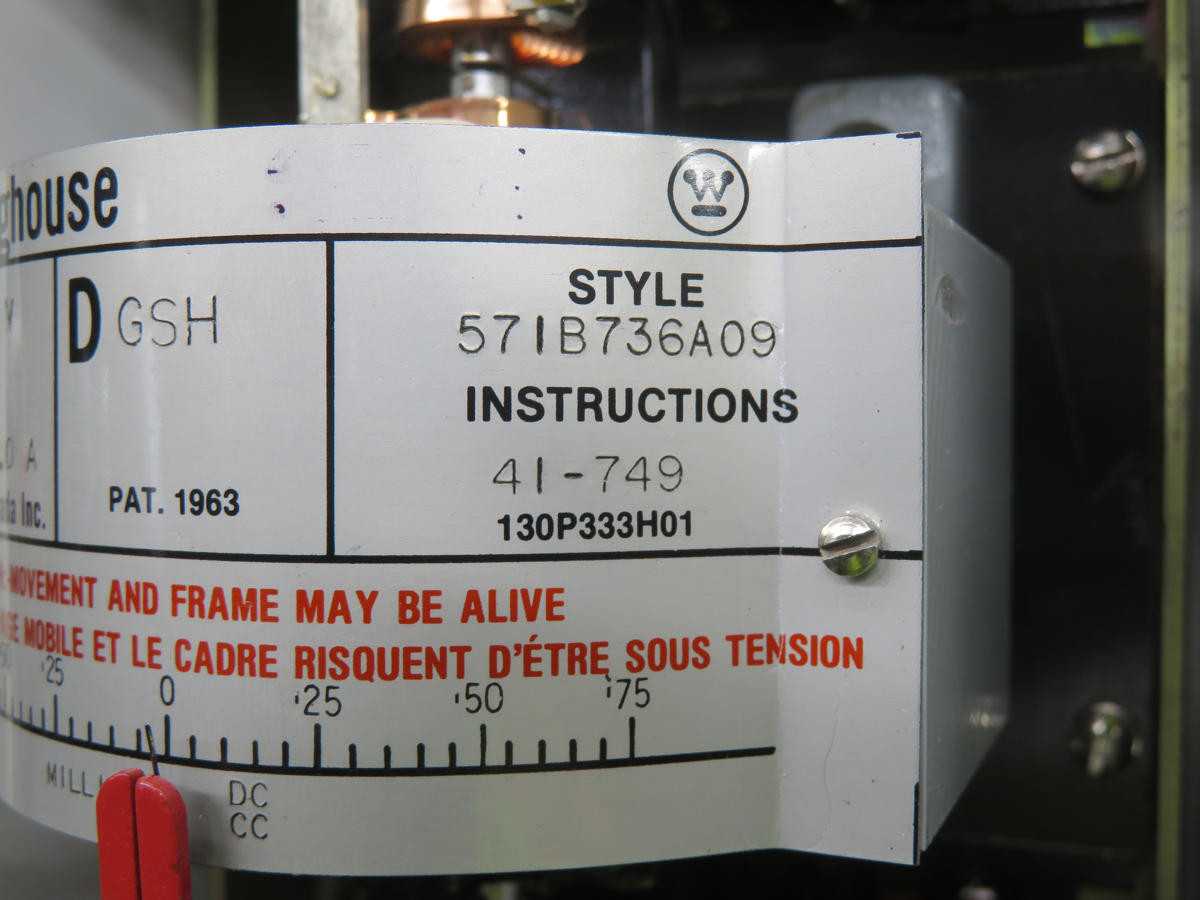 WESTINGHOUSE 5718736A09 SENSING CONTROL RELAY T214912 - PROTECTION RELAY