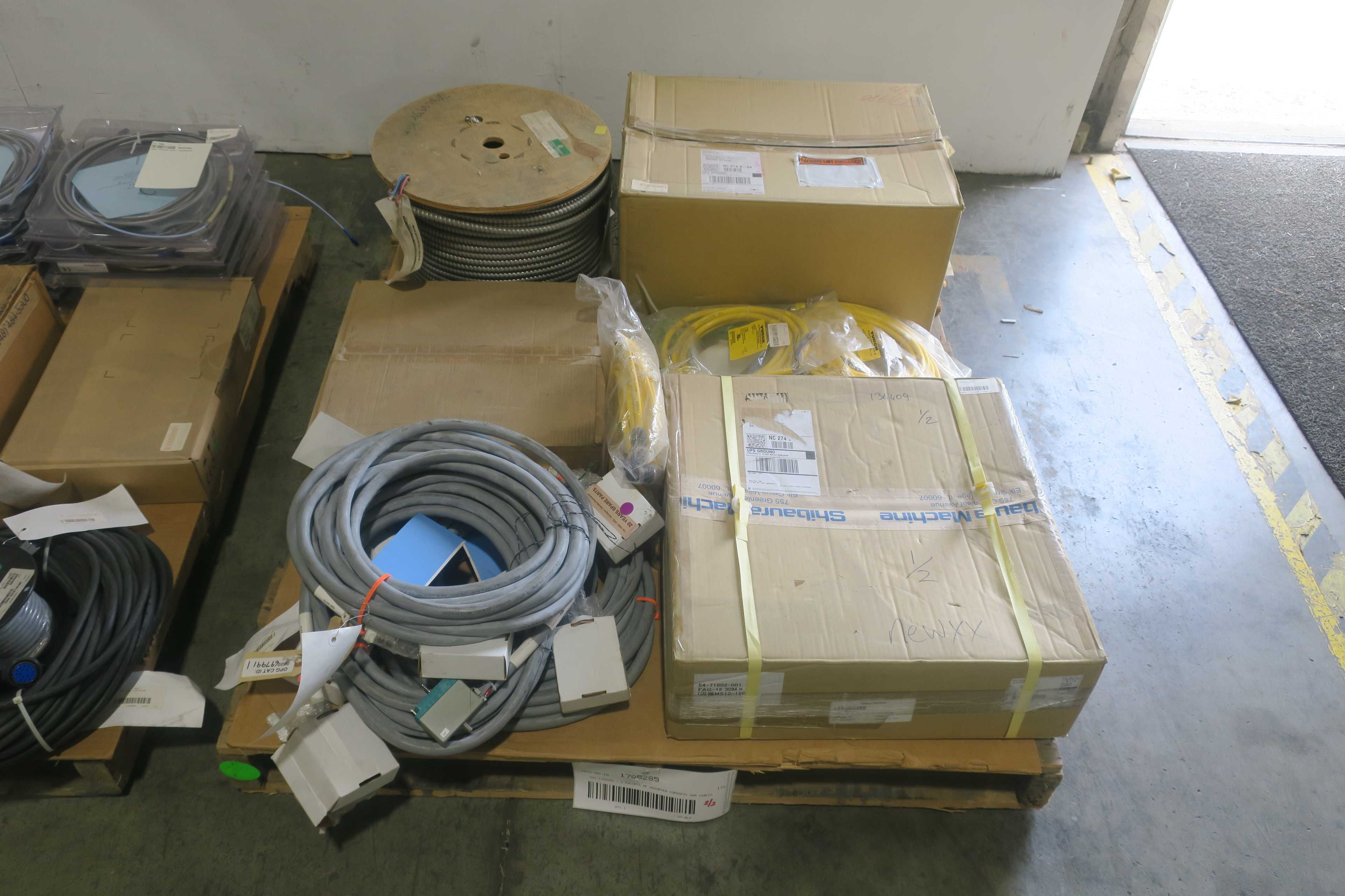 SKU 1785285 - 2 PALLETS OF ASSORTED CORDSETS AND CABLES - CORDSET CABLES