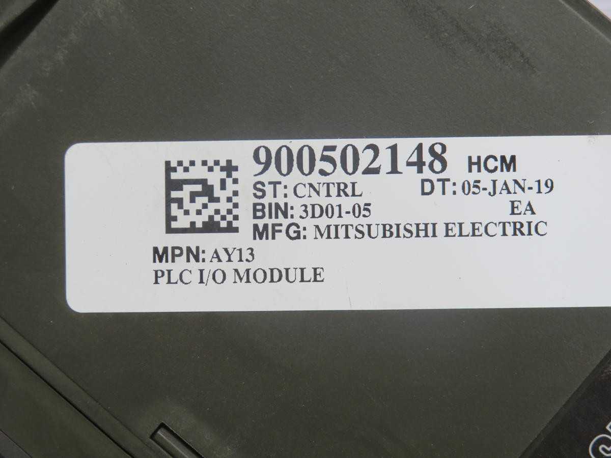 Mitsubishi AY-13 Output Module T241329 - Reliable Performance for Your Automation Needs - PLC MODULES