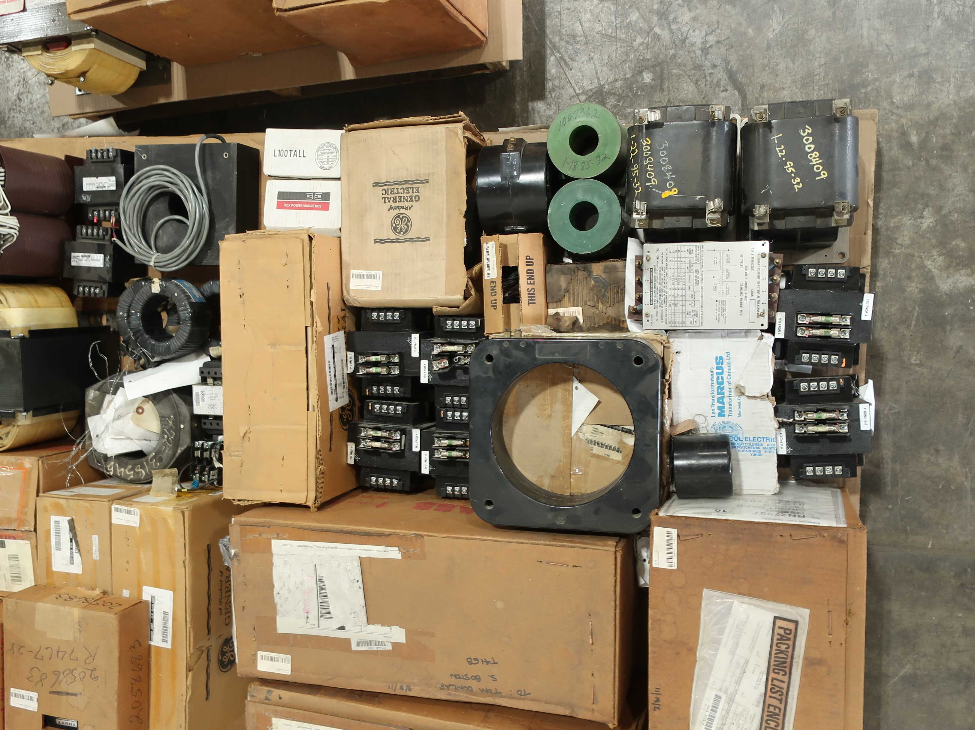 SKU 1779103 - 3 PALLETS OF ASSORTED TRANSFORMERS - POWER TRANSFORMERS