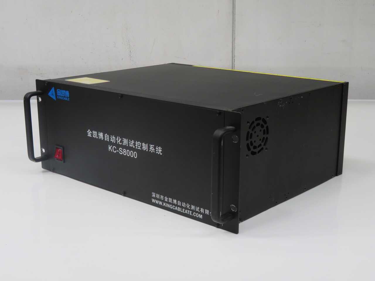 SHENZHEN KINGCABLE KC-S8000 JINKAIBO AUTOMATED TEST CONTROL SYSTEM - AUTOMATION & CONTROLS