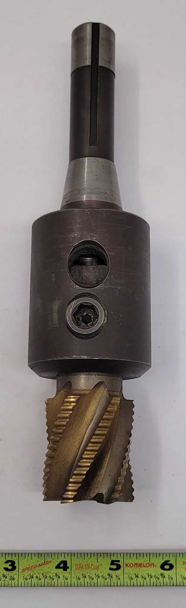 R8 END MILL HOLDER – 1-1/4 INCH W/ CUTTER - MACHINING ACCESSORIES & TOOLING