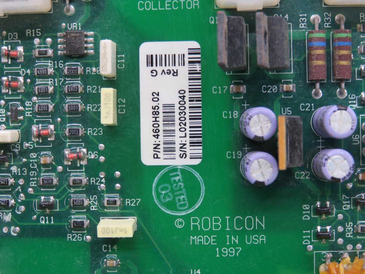 ROBICON 460H85.02 DRIVE BOARD T218825 - AC VFD DRIVES