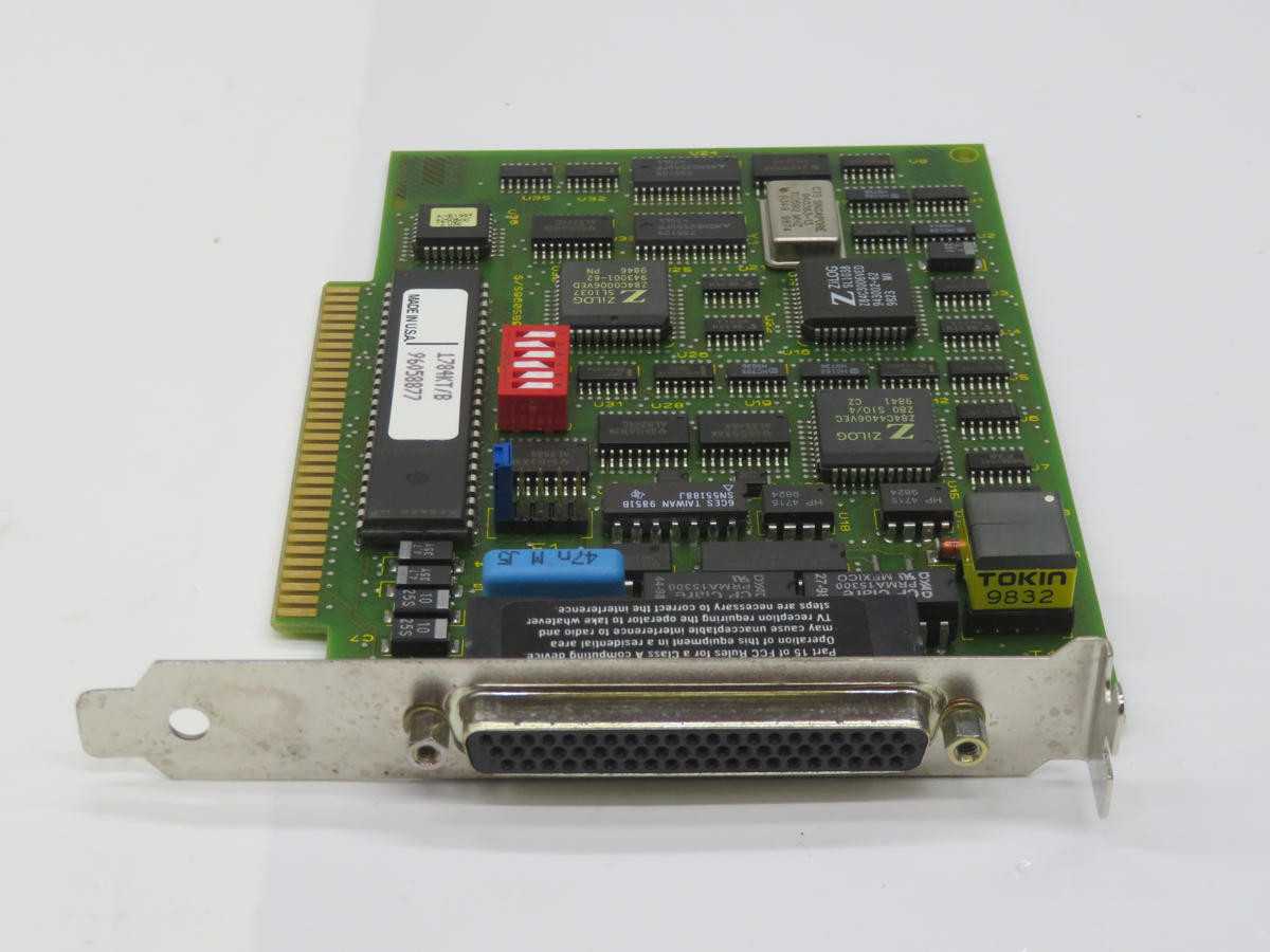ALLEN BRADLEY 1784-KT COMMUNICATION INTERFACE MODULE
8-BIT
DATA HIGHWAY PLUS / DH+ T235678 - AUTOMATION & CONTROLS