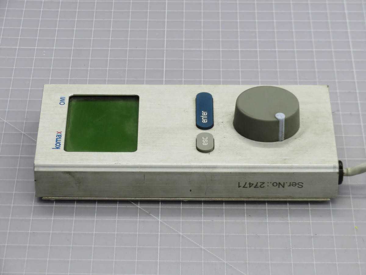 KOMAX OMI OPERATOR MACHINE INTERFACE T227785 - OPERATOR CONTROLS