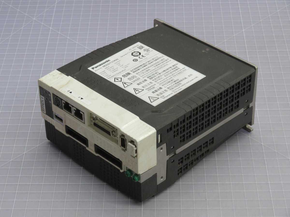 PANASONIC MDDDT5540N NETWORK DRIVE SINGLE & THREE PHASE T232870 - MOTOR DRIVES