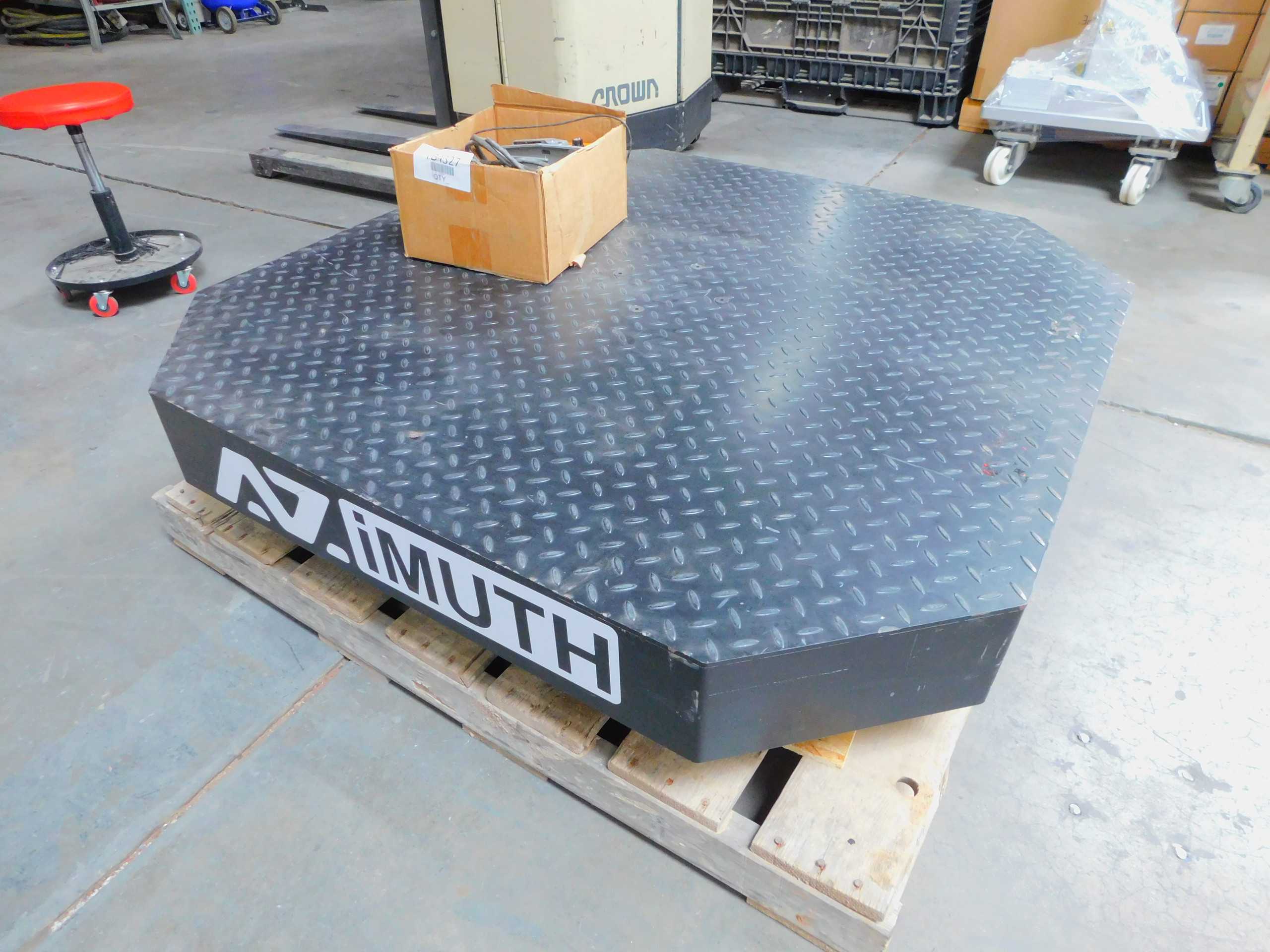 Azimuth AZ-303 Stretch Wrap Turntable Scale - FLOOR SCALES