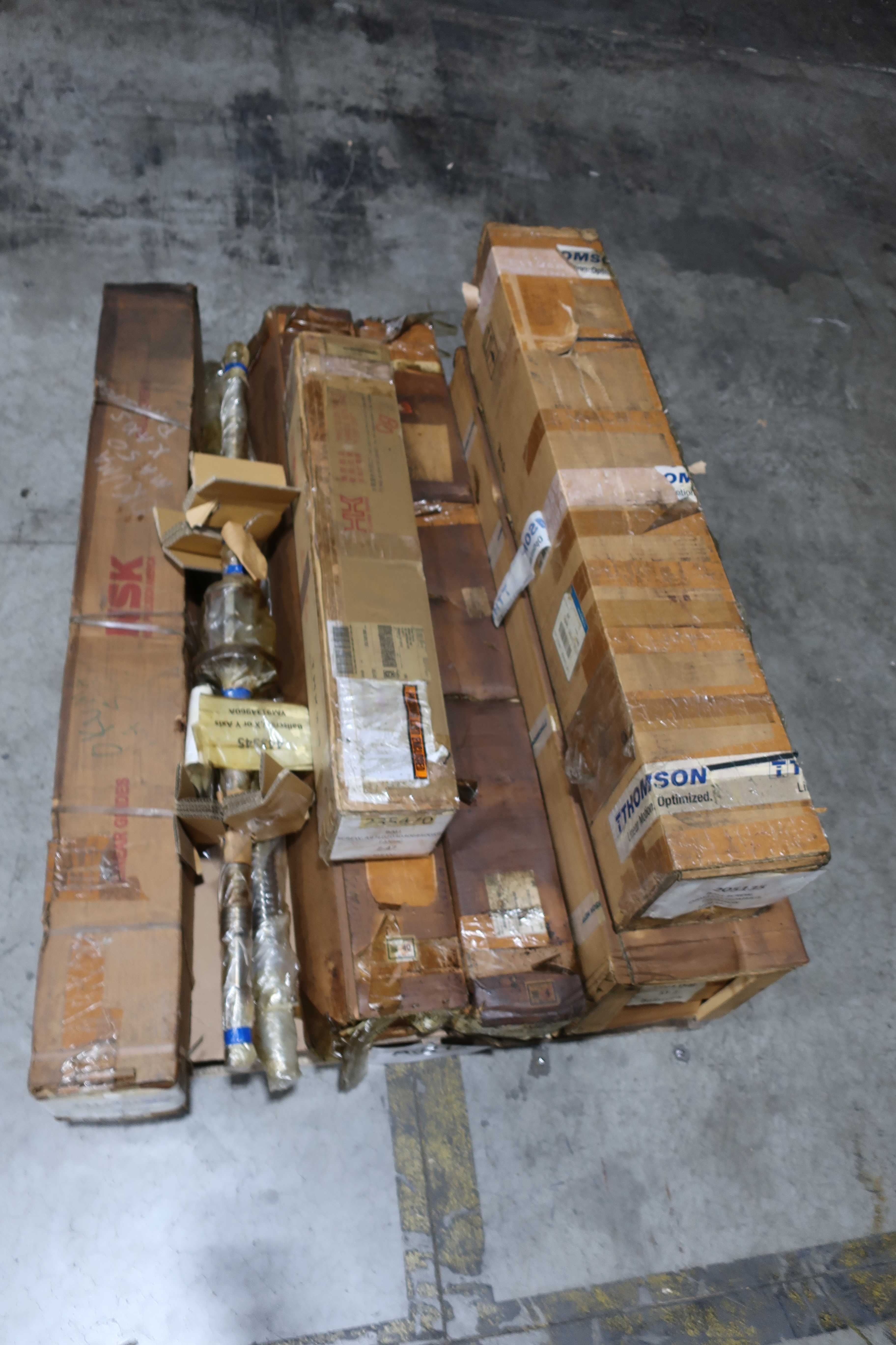 Pallet Of Assorted Ballscrew Bearings For Precision Machinery - BEARINGS