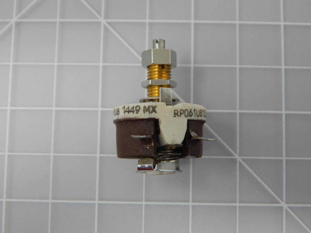 OHMITE M22/01-00221UB 5905-00-567-2331 RESISTOR POTENTIOMETER FOR AIRCRAFT T133610 - ELECTRICAL COMPONENTS
