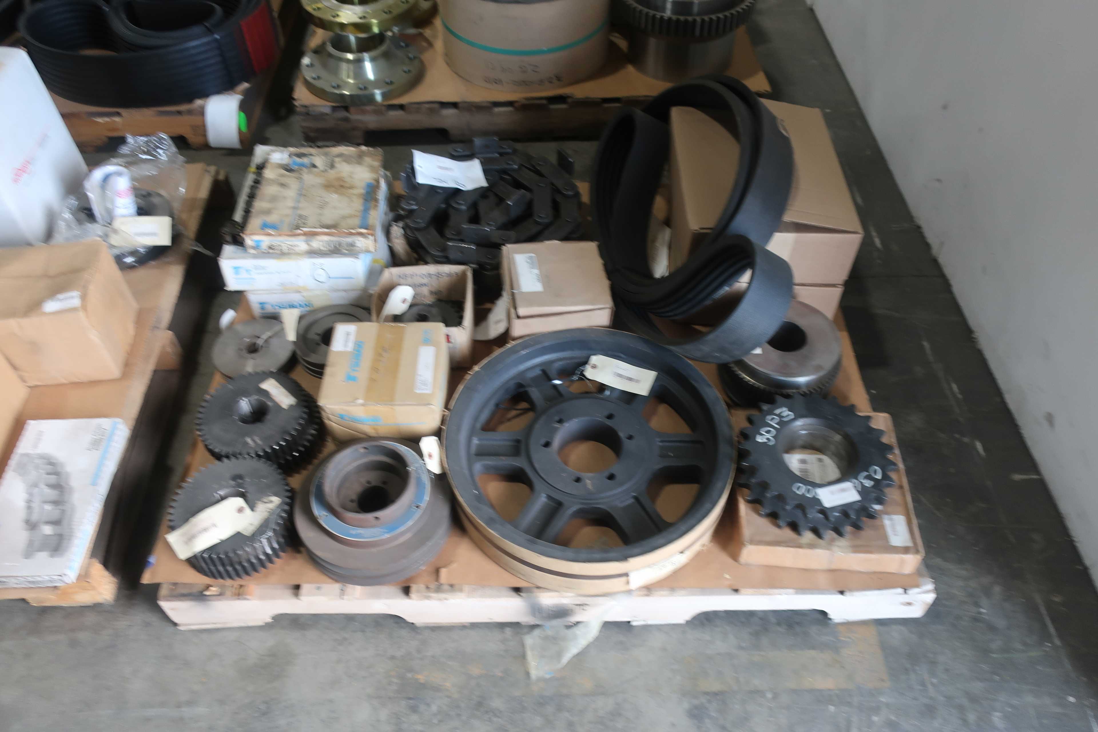 SKU 1772307 - 4 PALLETS OF ASSORTED POWER TRANSMISSION REPLACEMENT PARTS - POWER TRANSMISSION