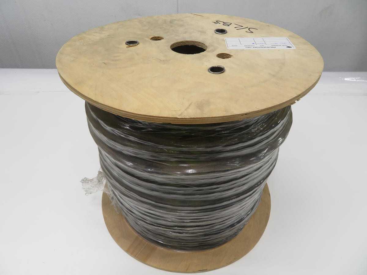 LOT OF 1000 FT ICA SJ00W1812 WIRE CABLE 18/2 BLACK AND WHITE 2 CONDUCTOR T206836 - ELECTRICAL WIRE