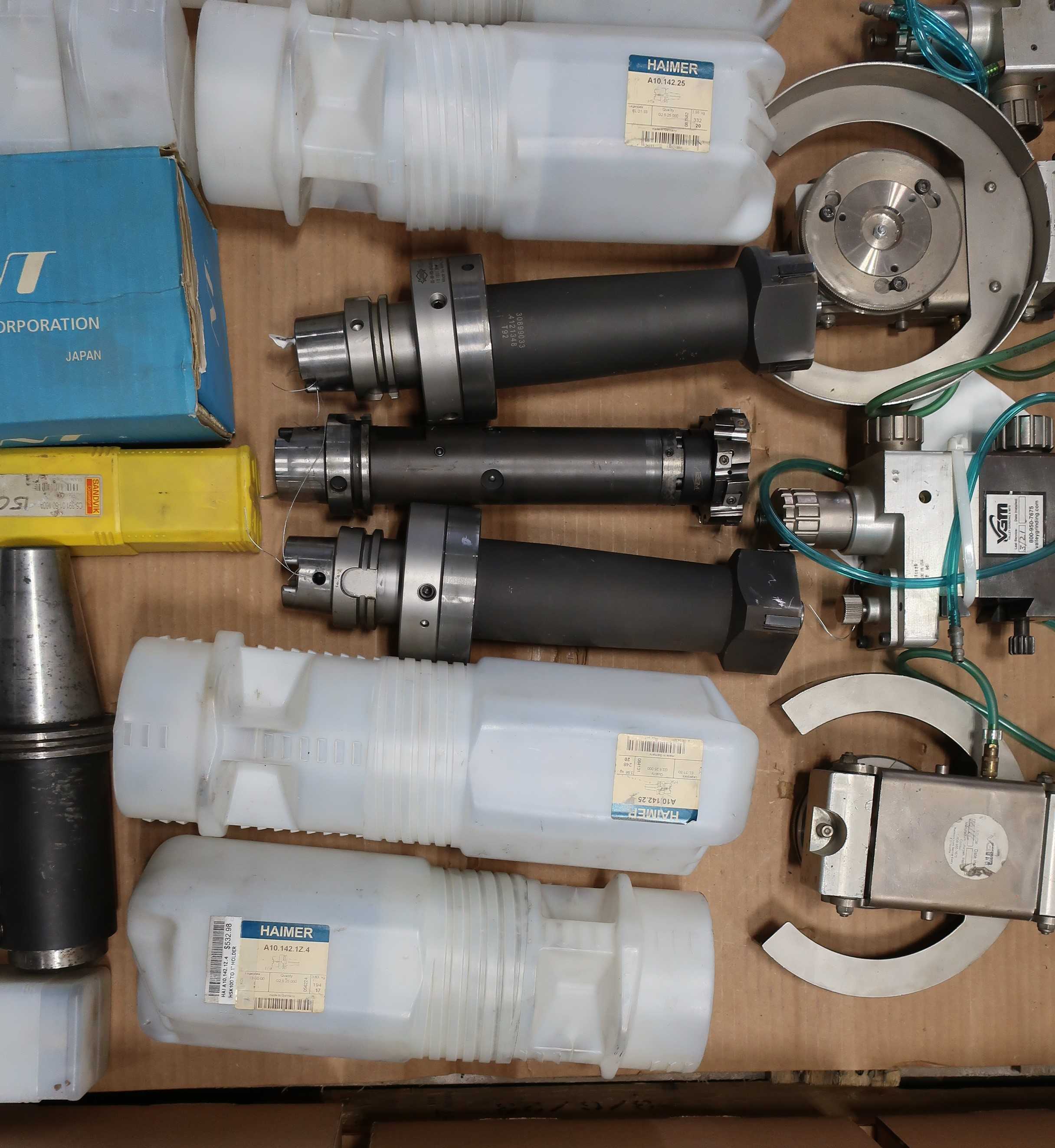 SKU 1770564 - 2 PALLETS OF ASSORTED TOOL HOLDERS - MACHINING EQUIPMENT