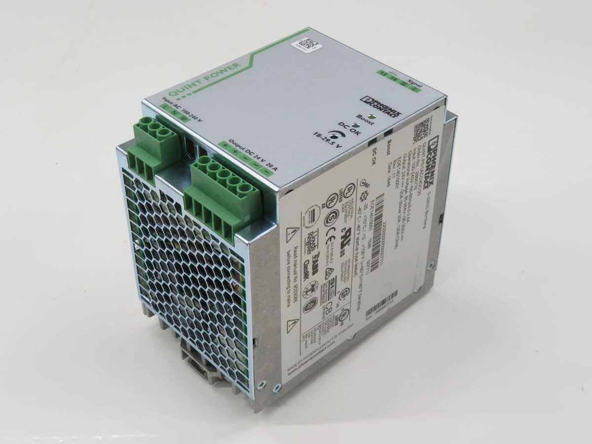 PHOENIX CONTACT QUINT-PS/1AC/24DC/20 POWER SUPPLY T243721 - POWER SUPPLIES