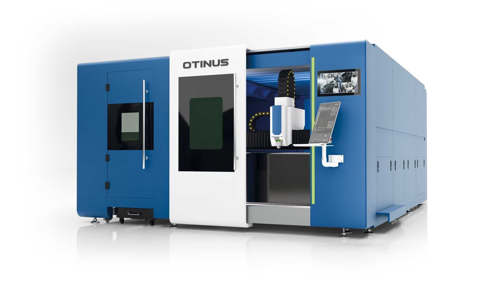2024 Otinus FLD-3015-3000W Enclosed CNC Laser Cutting Machine - 1985 Lb Capacity - FLATBED LASER CUTTERS