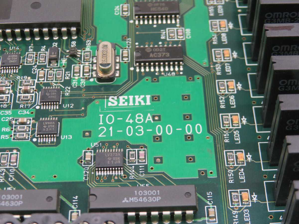 Seiki IO-48A Relay Board T211061 - Reliable Performance for Your Equipment - PCB CIRCUIT BOARDS