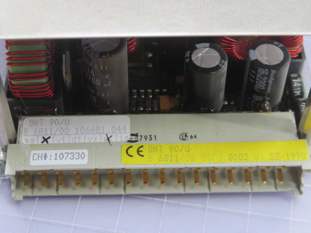 BACHMANN DNT 90/U SWITCHING POWER SUPPLY T250368 - POWER SUPPLIES