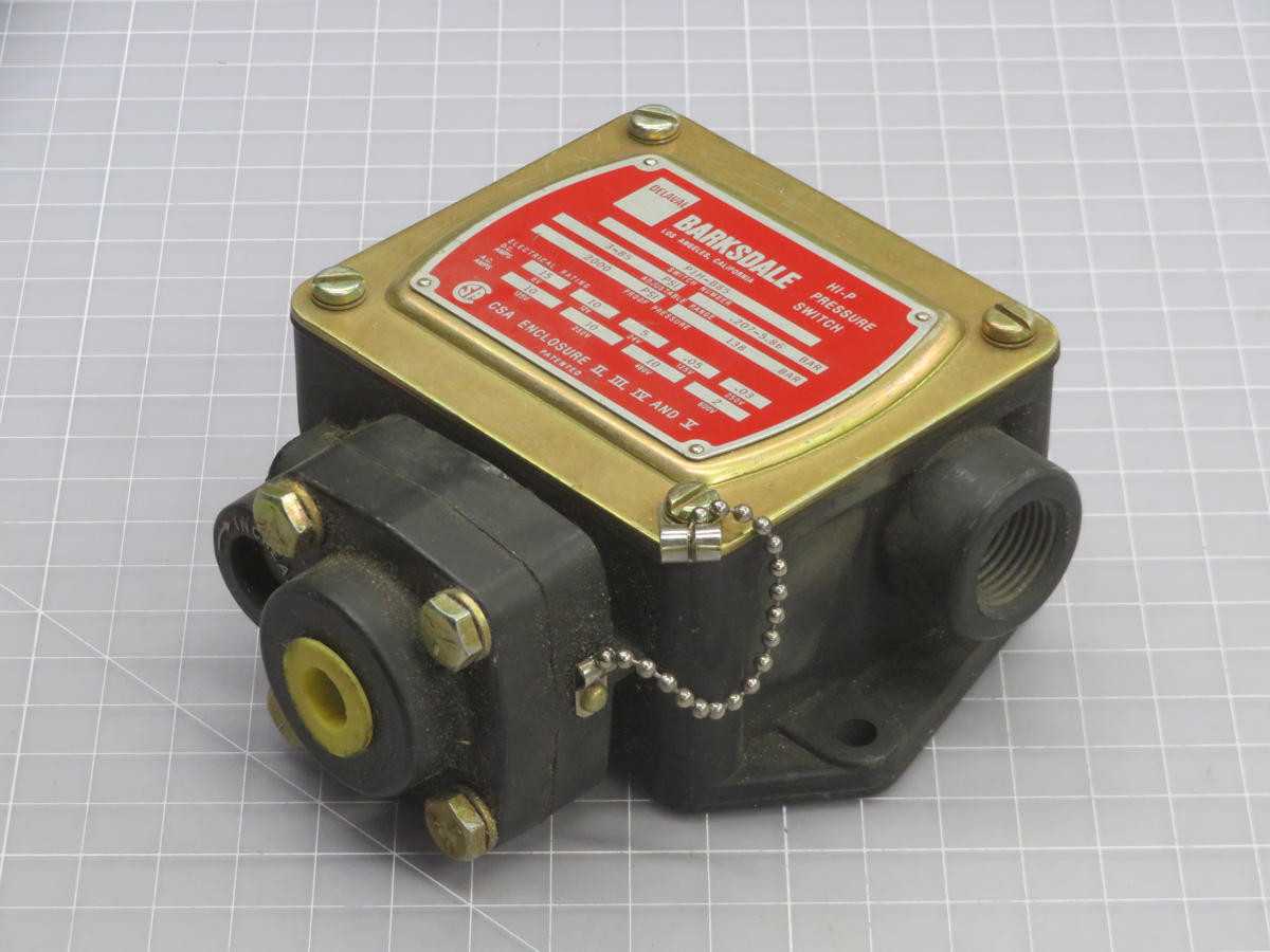 BARKSDALE P1H-B85 HI-P PRESSURE SWITCH T244487 - SWITCHES