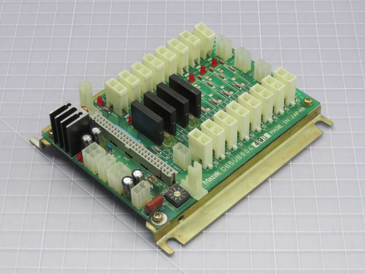 MAZAK D65UB004491 CIRCUIT CONTROL BOARD T221040 - PCB CIRCUIT BOARDS