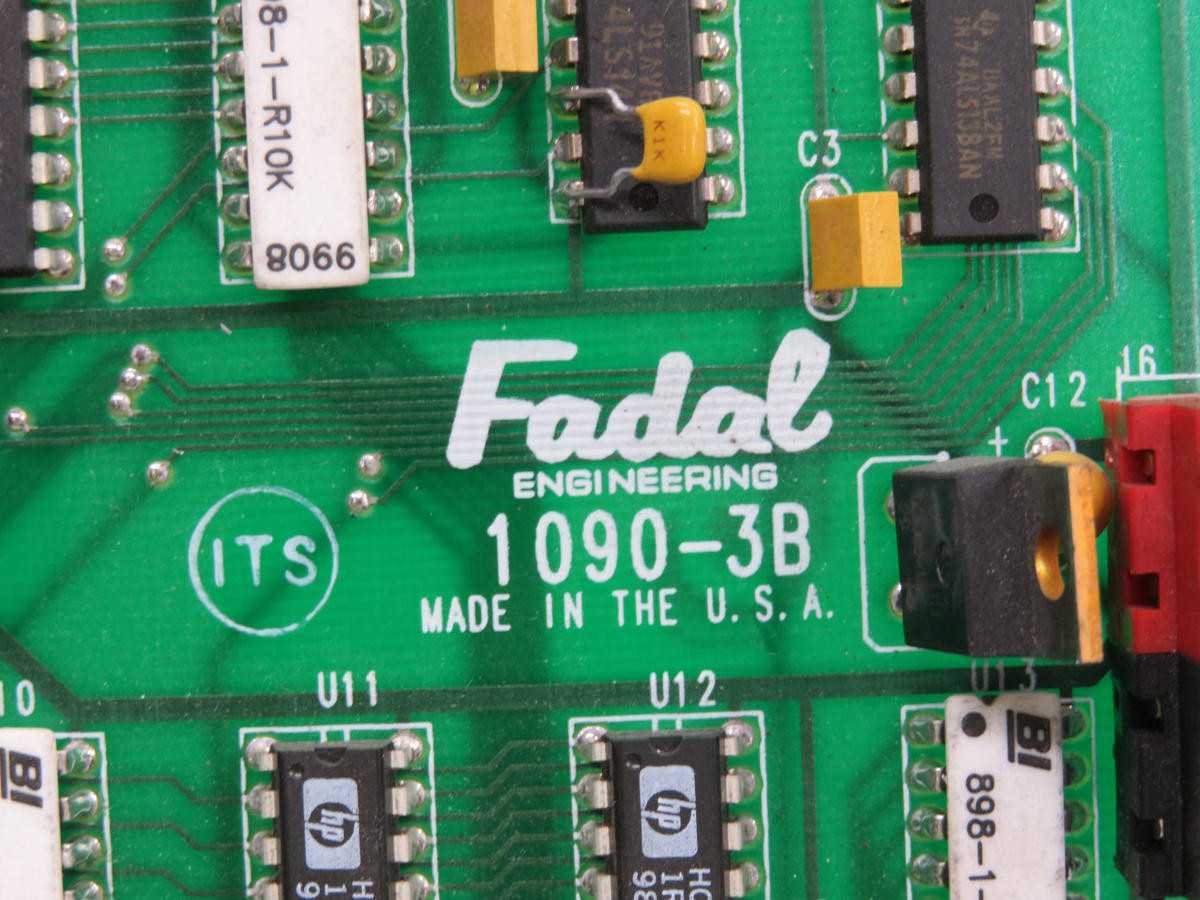 FADAL 1090-3B KEYBOARD INTERFACE BOARD T211440 - PCB CIRCUIT BOARDS