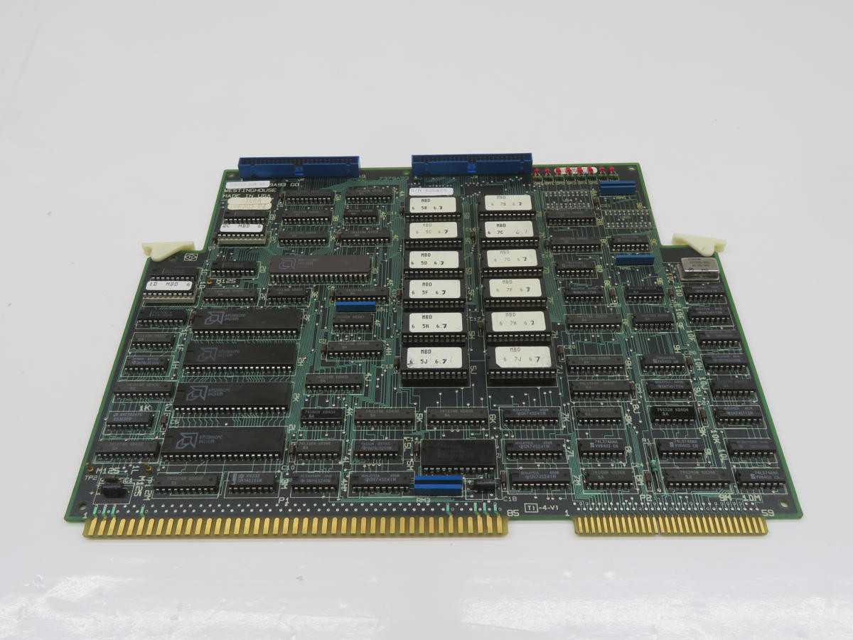 Westinghouse 7379A93-G01 Data Channel Processor Circuit Board T211002 - PCB CIRCUIT BOARDS