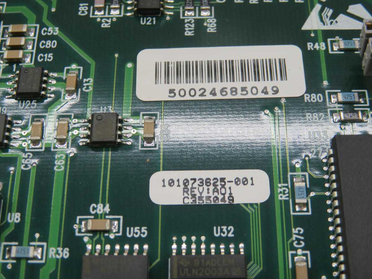 POWERWARE 101073625-001 CONTROL CIRCUIT BOARD T212405 - PCB CIRCUIT BOARDS