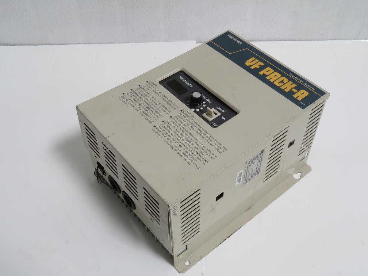 TOSHIBA VFA-2055P VF PACK-A TRANSISTOR INVERTER DRIVE T203920 - INDUSTRIAL PARTS