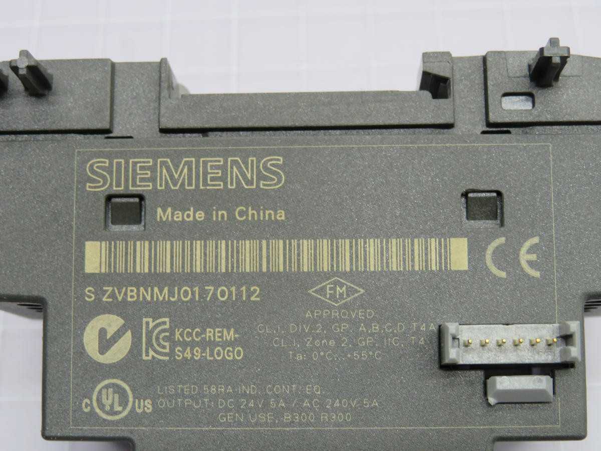 SIEMENS 6ED1055-1MB00-0BA1 EXPANSION MODULE T214631 - PLC MODULES