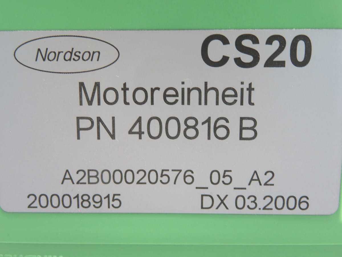 NORDSON CS20 400816B PLC MODULE T218199 - PLC MODULES