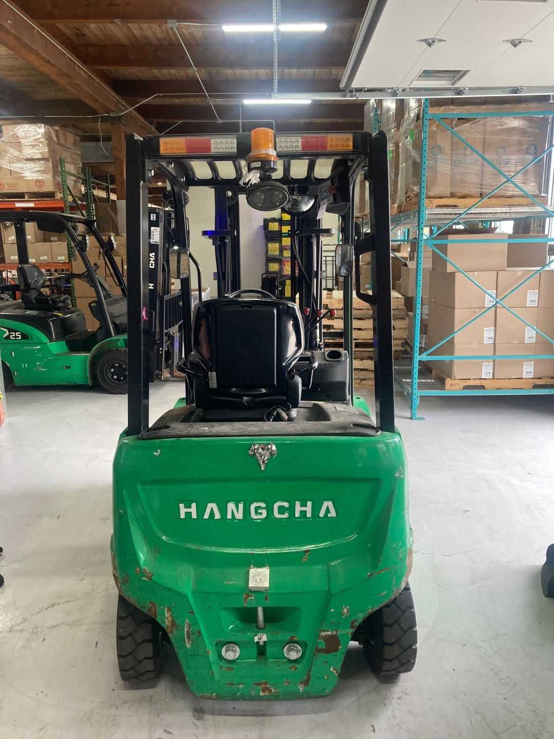 2021 HANGCHA CDP25 ELECTRIC FORKLIFT 5000 LB CAPACITY, 2487 HRS, SOLID TIRES - SIT-DOWN FORKLIFTS