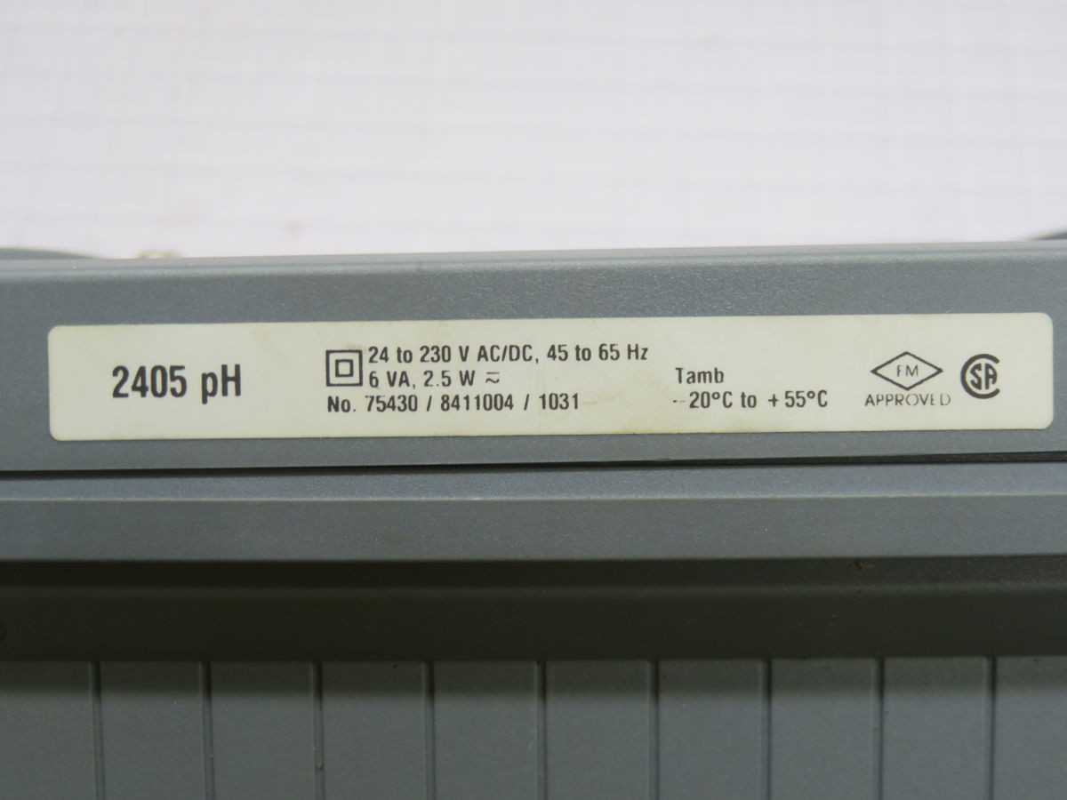 KNICK 2405 PH PH MEASUREMENT METER T258177 - INSTRUMENTATION