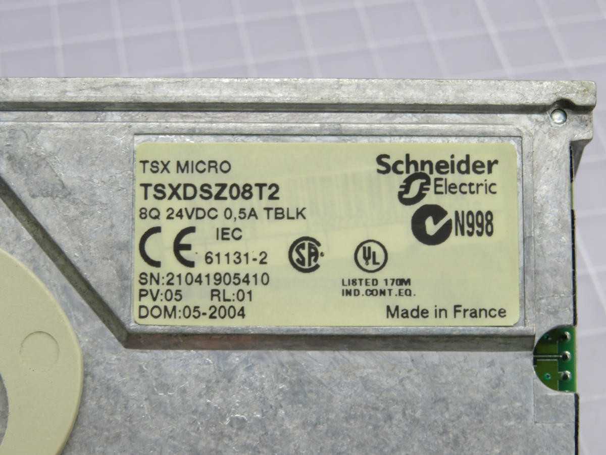 SCHNEIDER TSXDSZ08T2 DISCRETE OUTPUT MODULE T229987 - PLC MODULES
