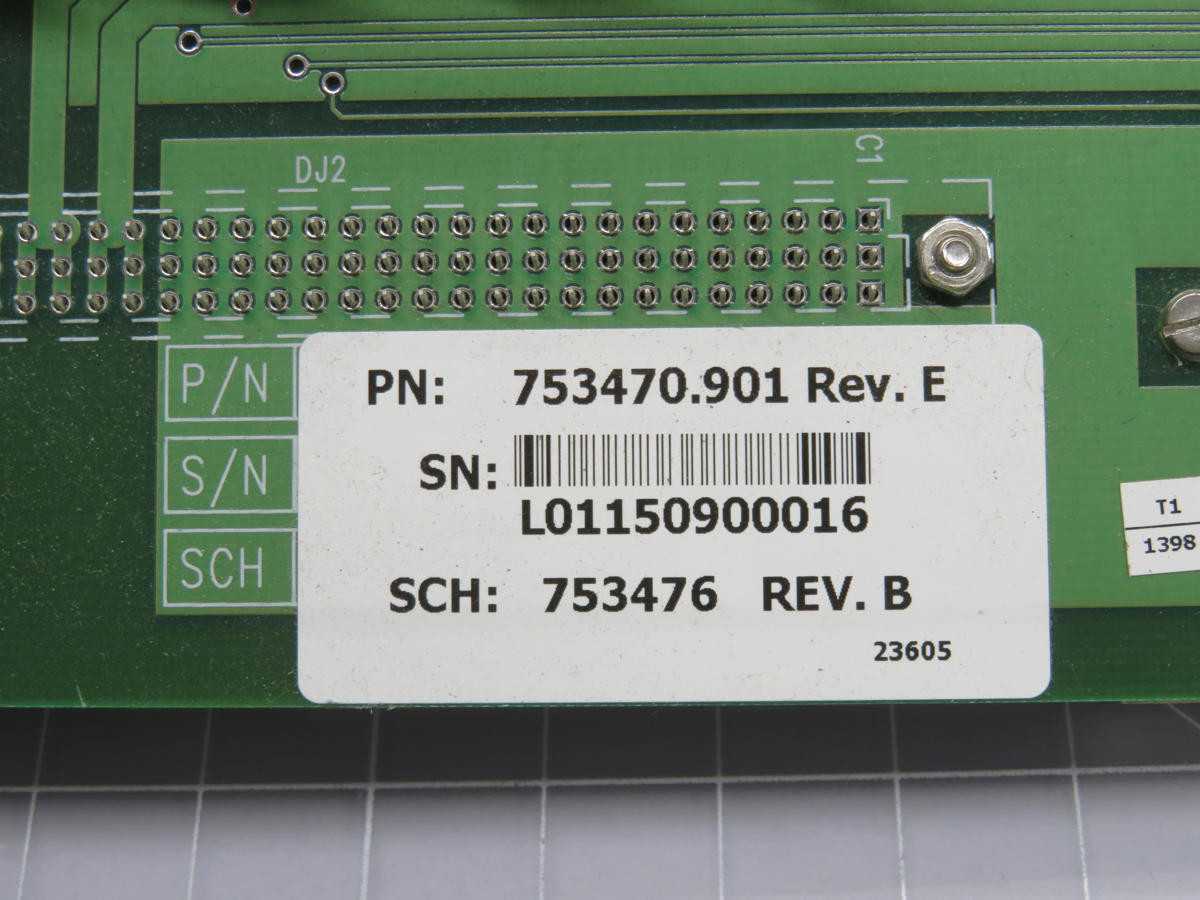 Siemens 753470.901 PC Board T221089 - Reliable Performance for Your Equipment - PCB CIRCUIT BOARDS
