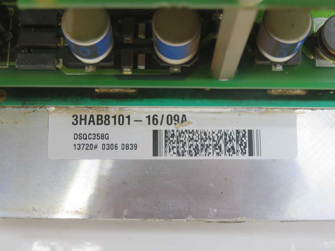 ABB 3HAB8101-16/09A DSQC358G INMOTION ROBOT SERVO DRIVE RECTIFIER - SERVO