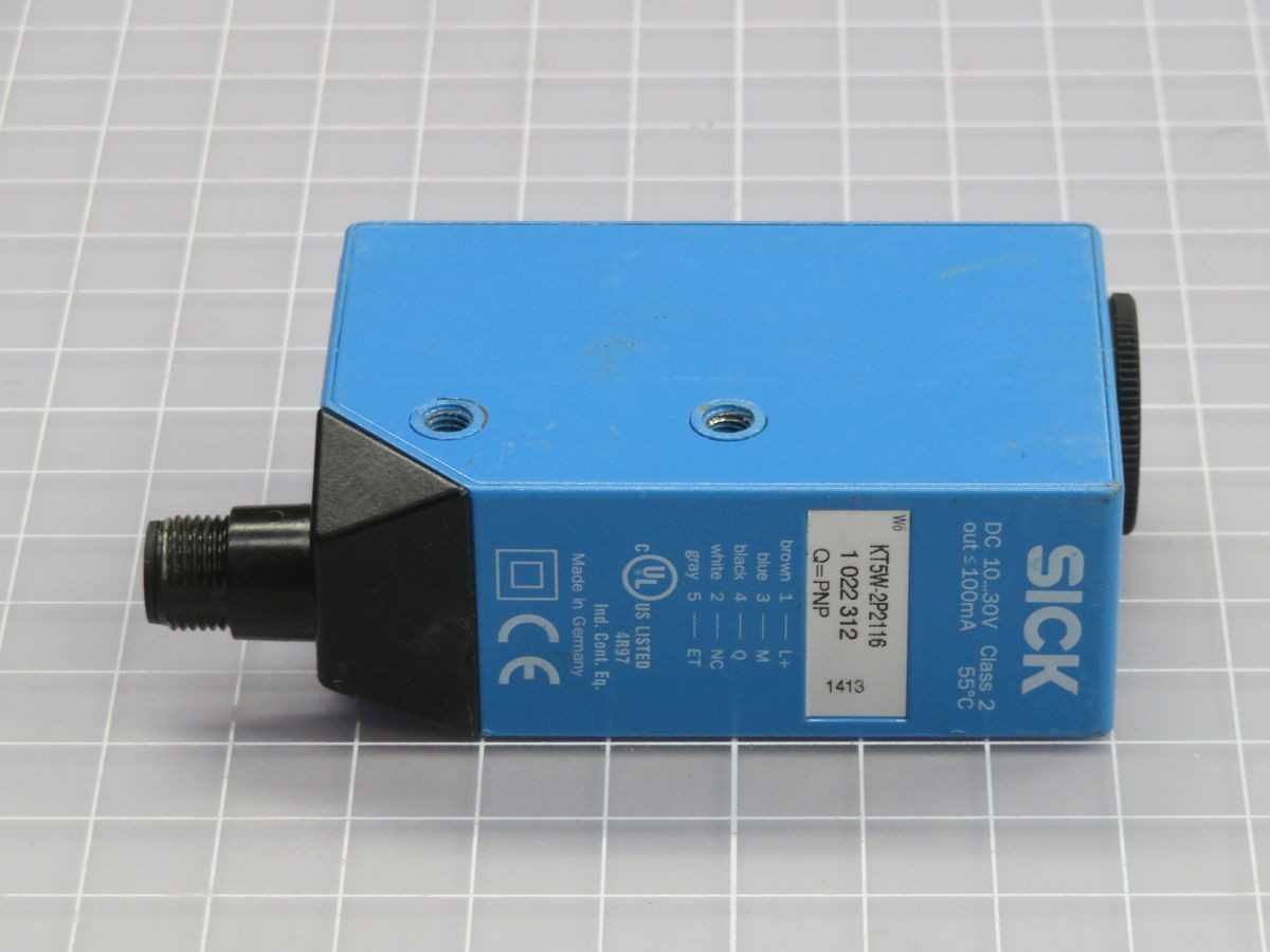SICK KT5W-2P2116 1 022 312 CONTRAST SENSOR T261112 - SENSORS
