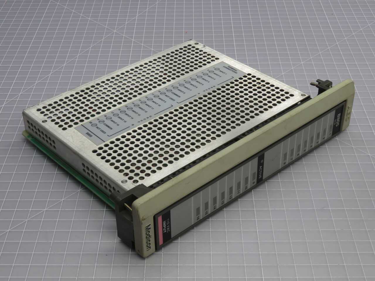 LOT OF 2 MODICON AS-B805-016 I/O PROCESSOR T270154 - PLC MODULES