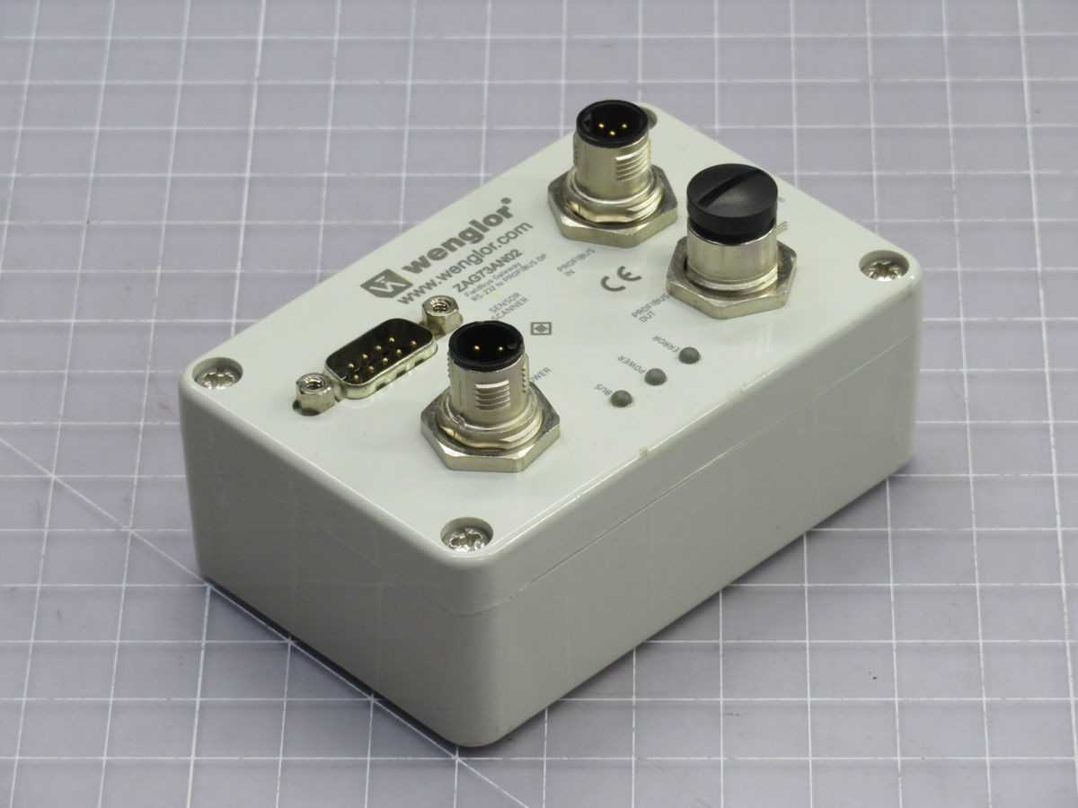 WENGLOR ZAG73AN02 FIELDBUS GATEWAY BH0229 - PLC MODULES