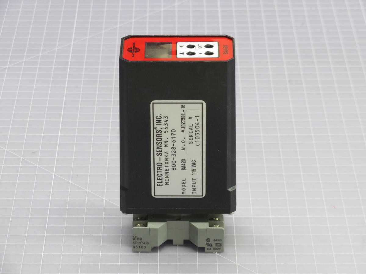 ELECTRO SENSORS SA420 SIGNAL CONDITIONER T229882 - SIGNAL CONDITIONERS