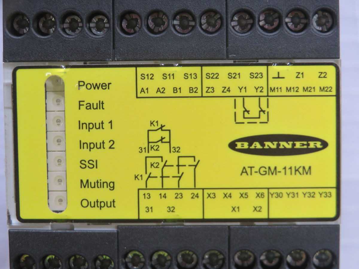 BANNER AT-GM-11KM CONTROL MODULE T247356 - PLC MODULES