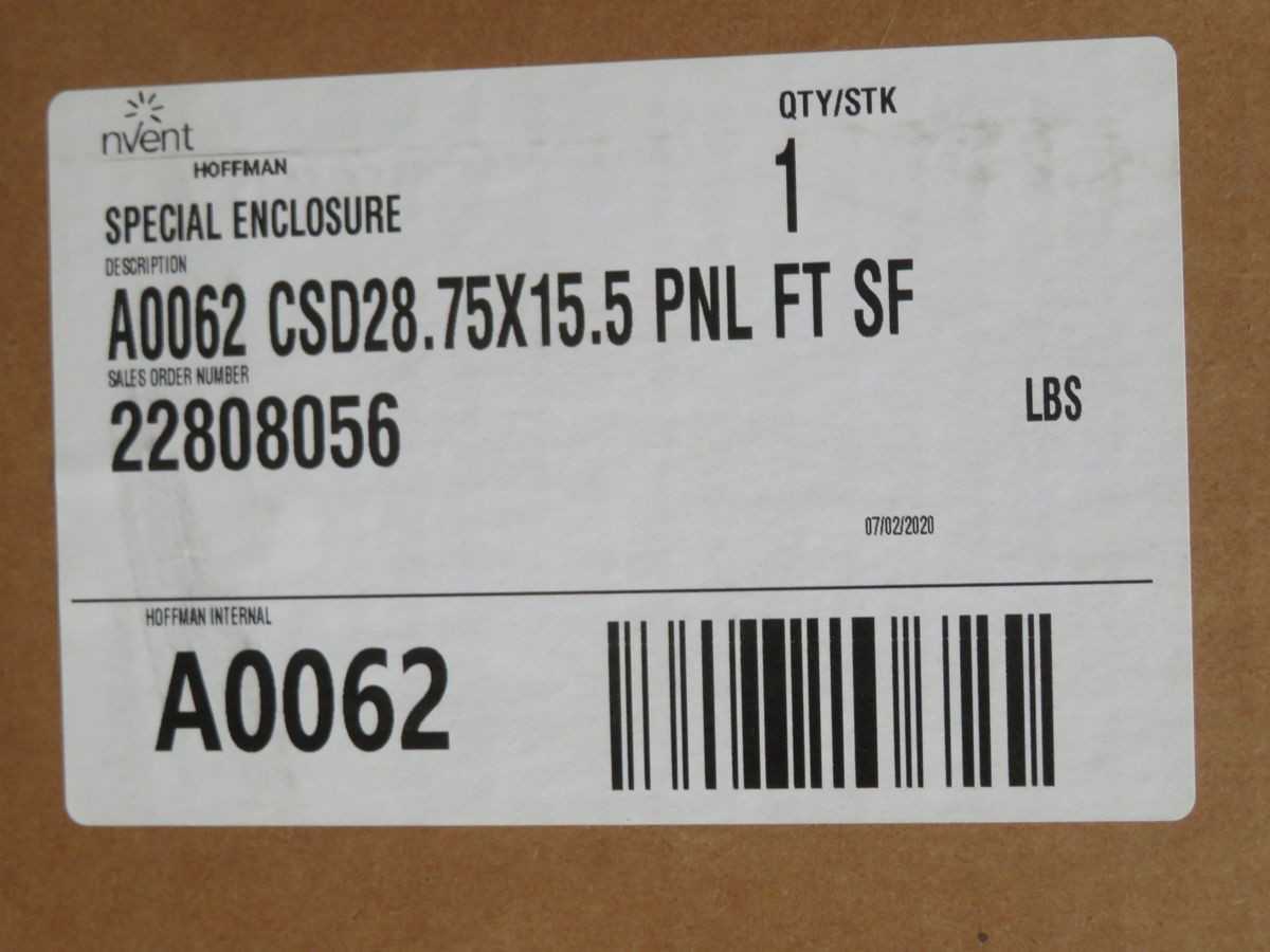NVENT CSD303012LG/SPL ENCLOSURE T261159 - ELECTRICAL ENCLOSURES