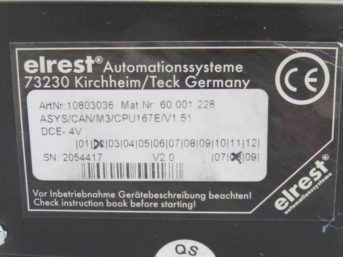 ELREST 10803036 SERVO DRIVE T218079 - SERVO DRIVES