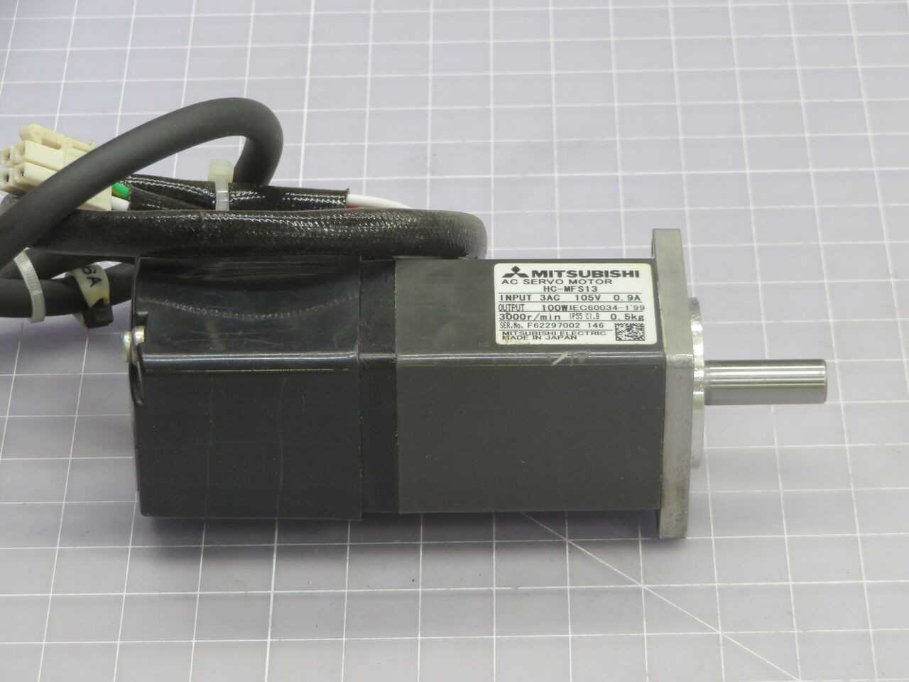 MITSUBISHI HC-MFS13 SERVO MOTOR T245328 - SERVO