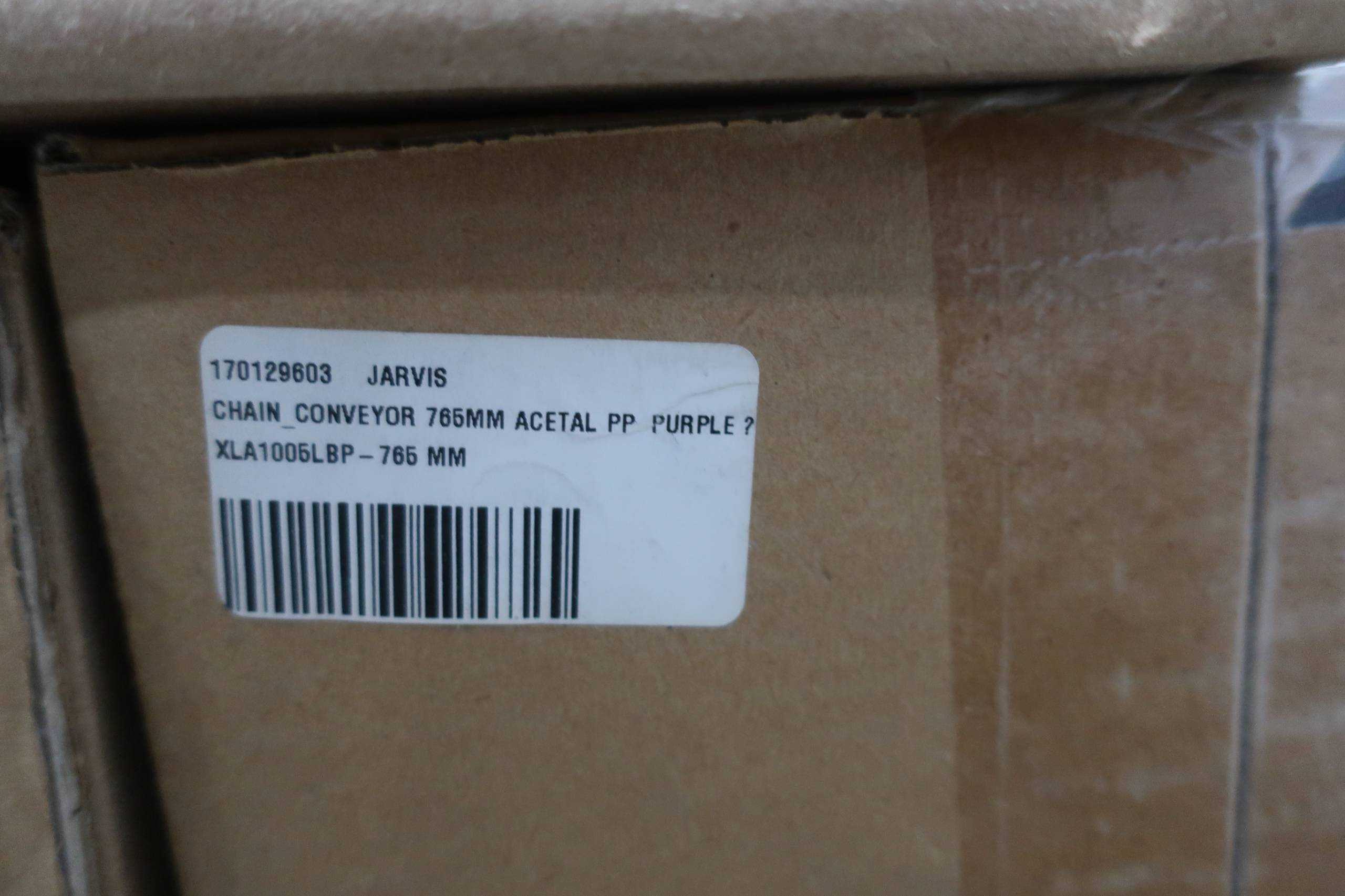 SKU 1740596 - LOT OF 9 REXNORD CHAIN CONVEYORS XLA1005LPB - CHAIN
