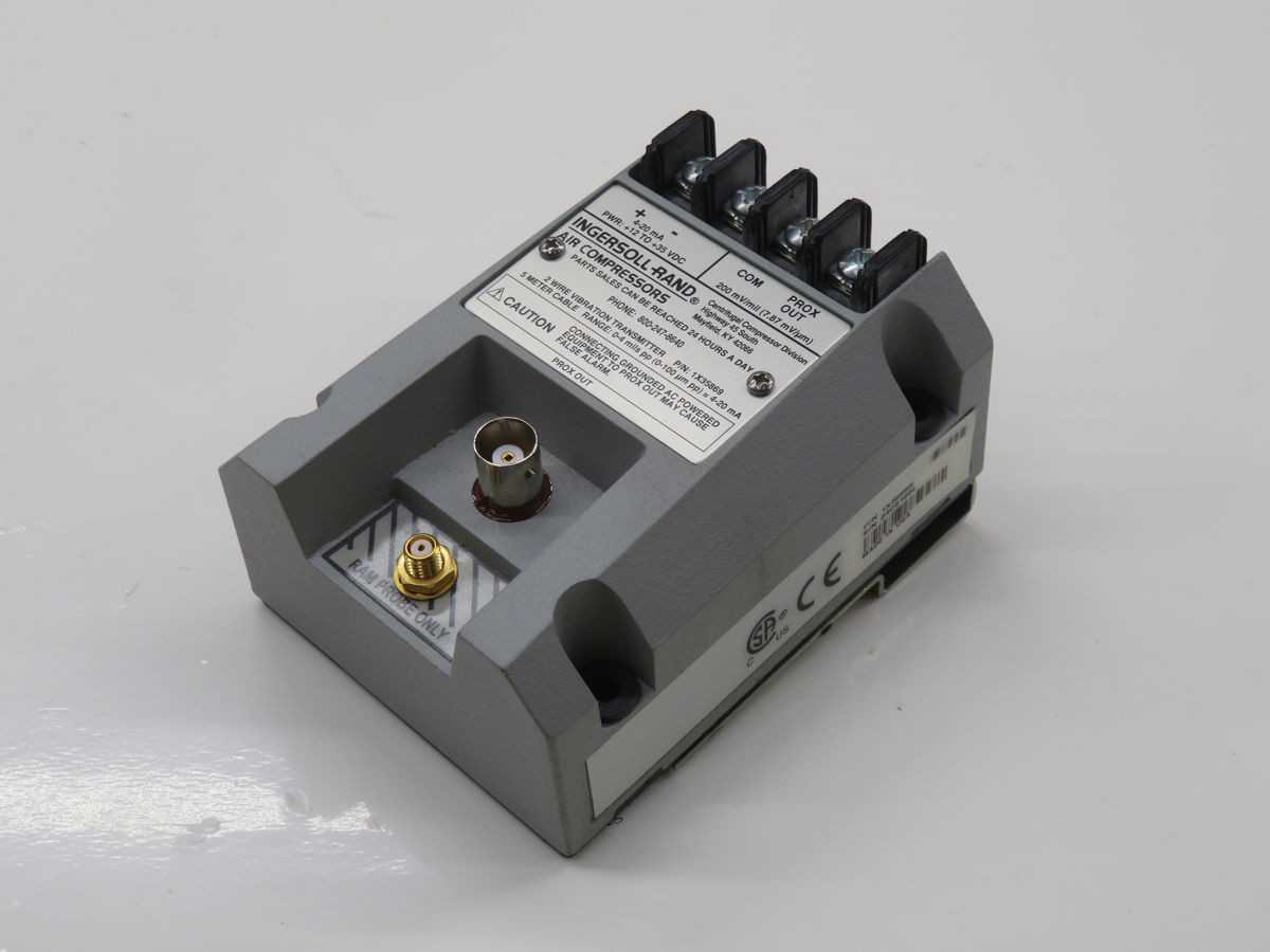 INGERSOLL RAND 1X35869 VIBRATION TRANSMITTER T246722 - PRESSURE TRANSMITTER