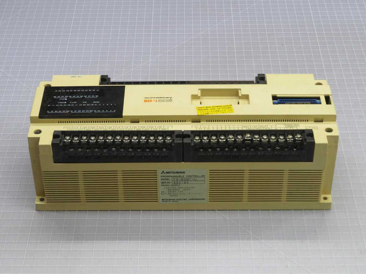 MITSUBISHI F2-60MT-U PROGRAMMABLE CONTROLLER T231327 - PLC MODULES