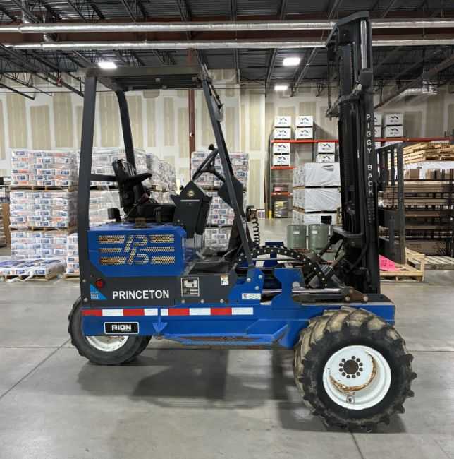 2012 Princeton/Teledyne PB50 Forklift - 5000 lb Diesel, 120 in Max Fork Height, 1224.3 Hours - SIT-DOWN FORKLIFTS