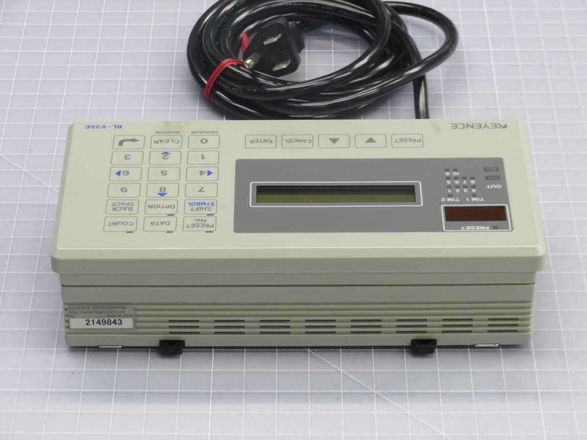 KEYENCE BL-V35E HMI / MMI / OIT T227413 - OPERATOR INTERFACE PANELS
