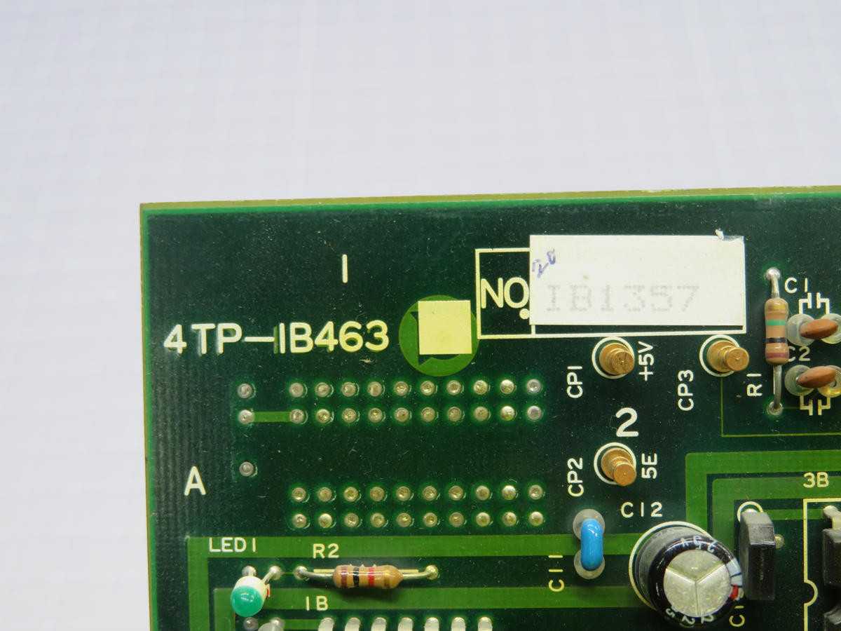 NISSEI 4TP-IB463 CIRCUIT BOARD, CONTROL CARD T221004 - PCB CIRCUIT BOARDS