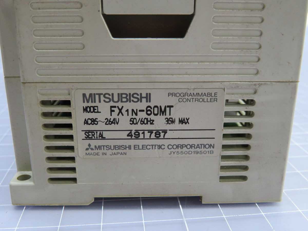 MITSUBISHI FX1N-60MT PROGRAMMABLE CONTROLLER T252293 - PLC MODULES